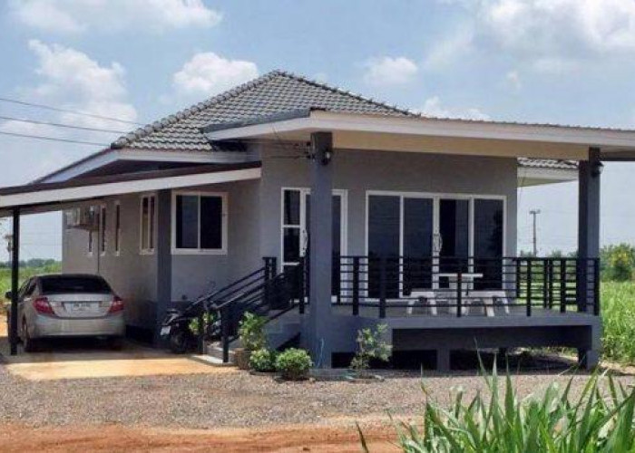 Desain Simpel dan Asri, 14 Potret Rumah Sederhana di Kampung, Cocok Buat Keluarga Kecil