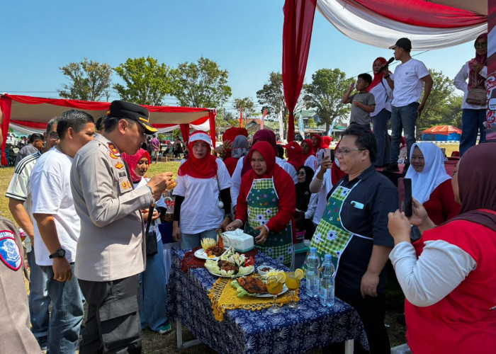 Kapolres Kaur Pastikan Keamanan dan Kesuksesan Gebyar Merah Putih di Lapangan Merdeka Bintuhan