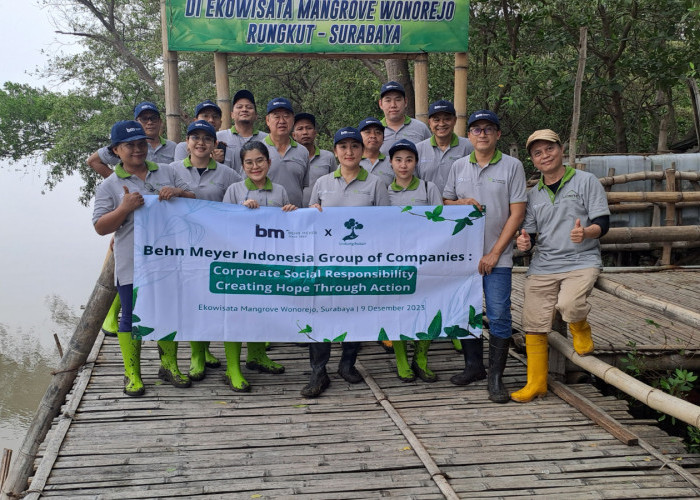 Ekowisata Mangrove di Surabaya jadi Target Behn Meyer Chemicals Indonesia dan LindungiHutan, Lakukan Hal Ini