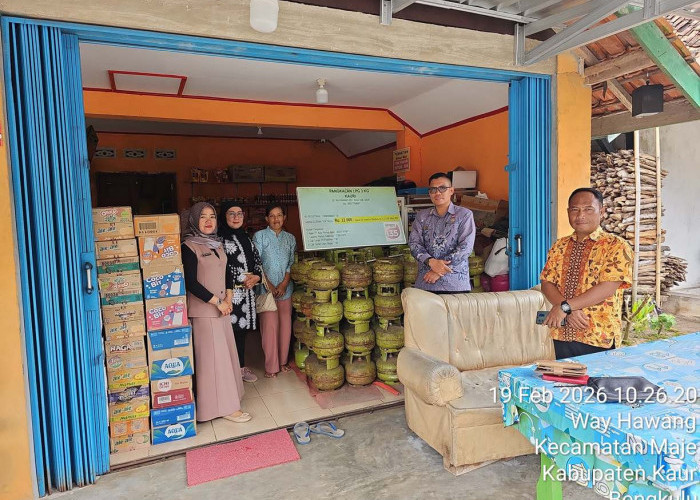 Dinas Koperindag Kaur Cek Ketersediaan Elpiji di Masyarakat