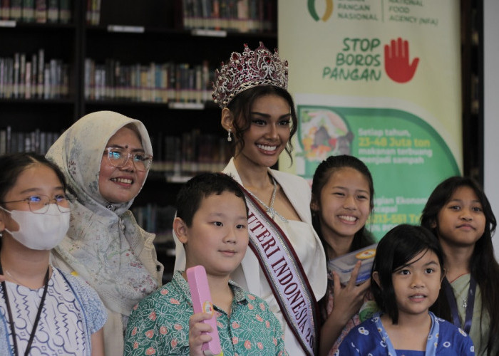 Puteri Indonesia 2024 dan BINUS SCHOOL Serpong Kampanyekan No Food Waste