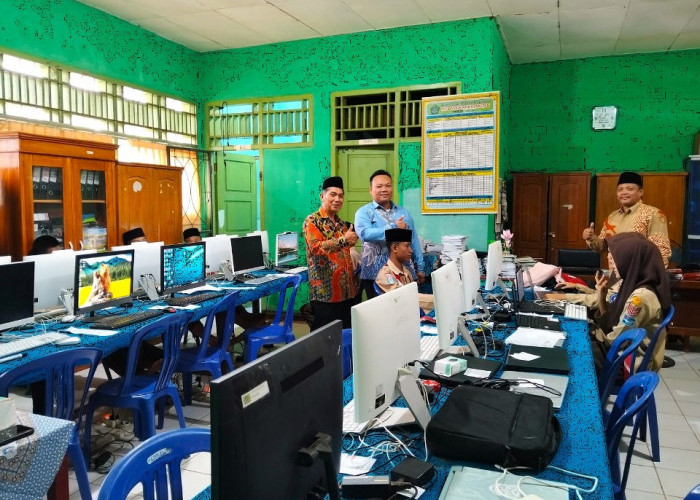 Pelaksanaan TKA MTs Negeri 5 Kaur Berjalan Lancar dan Sukses