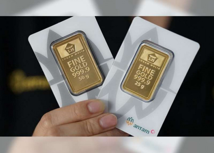 Harga emas Antam terbaru naik Rp102.000, jadi Rp2,946 juta per gram
