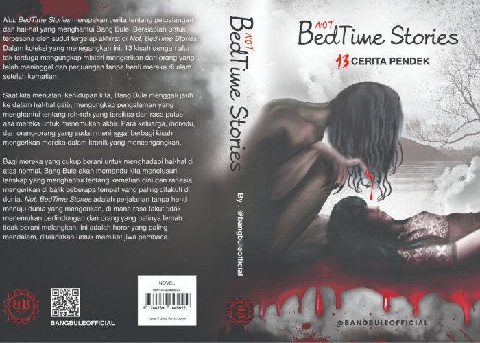 Novel Horor Terbaru Bang Bule 'Not BedTime Stories', Tersedia di Berbagai Platform Online 