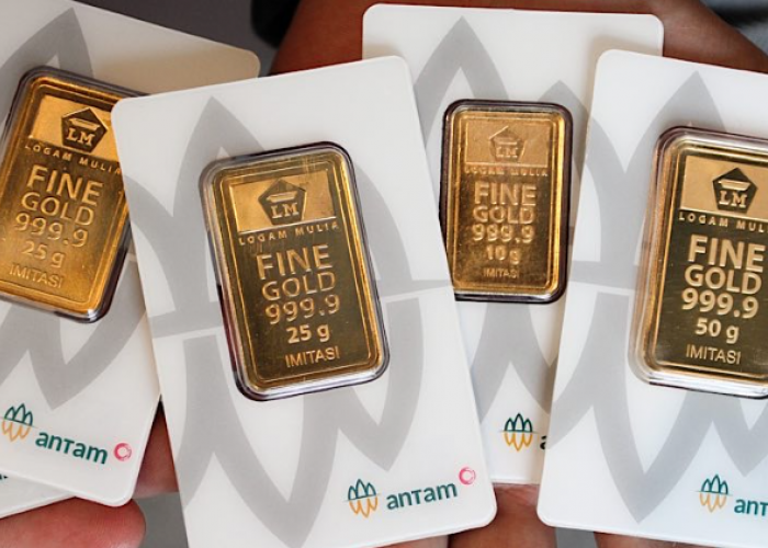 Balik Melejit, Harga Emas Antam Kini Dipatok Rp 2.616 Juta