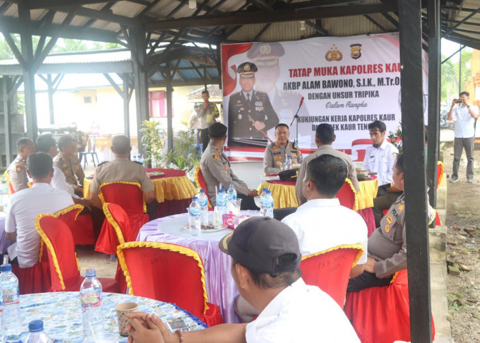 Kapolres Kaur Kunker ke Polsek Jajaran Tomas, Personel dan Bhayangkari Sambut Antusias 