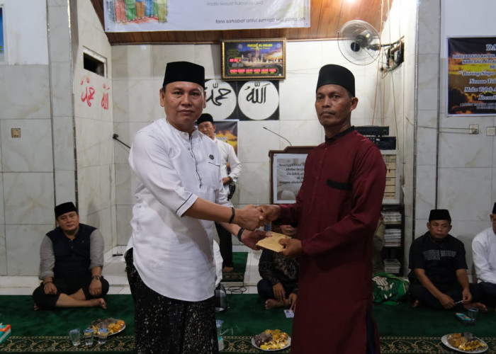 Safari Ramadhan Pemda Kaur di Masjid Al-Fallah Desa Talang Padang