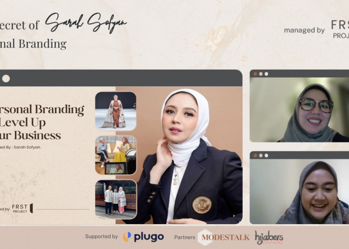 Kolaborasi Plugo dan Sarah Sofyan Mengadakan Webinar Tentang Kekuatan Personal Branding