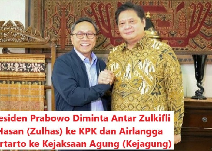 Tom Lembong jadi Tersangka, Politikus PDIP Tantang Prabowo Antar Zulhas ke KPK dan Airlangga ke Kejagung