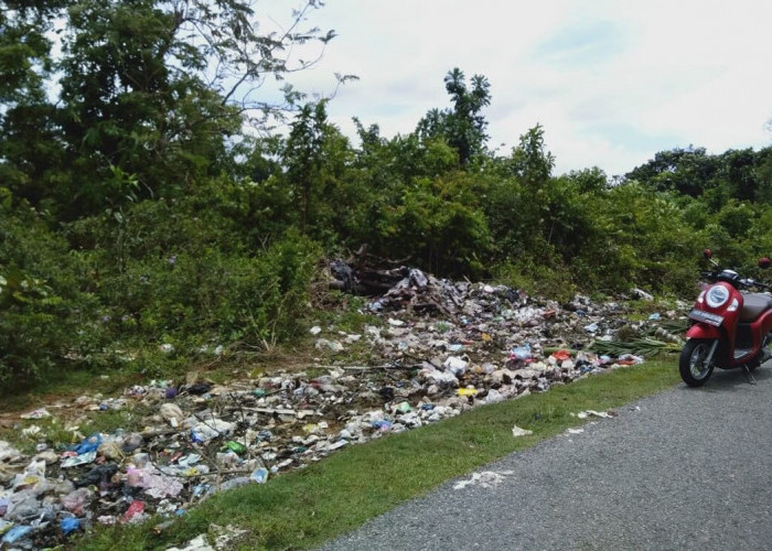 Sekolah Keluhkan Sampah Berserak di Pinggir Jalan