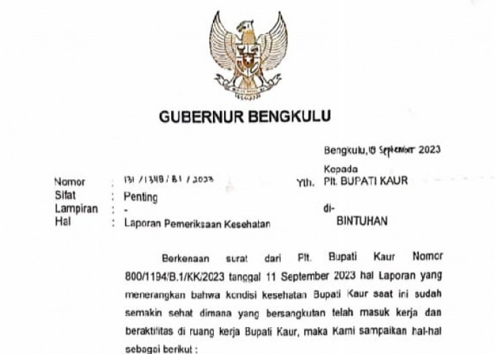 DPRD Kaur Ragukan Legalitas Bupati Kaur Lismidianto, RAPBD Perubahan Kaur 2023 Tertunda