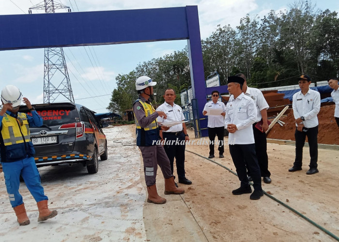 Tinjau Progres Pembangunan SRT 14 Kabupaten Kaur, Wakil Bupati Tekankan Proyek Harus Selesai Tepat Waktu