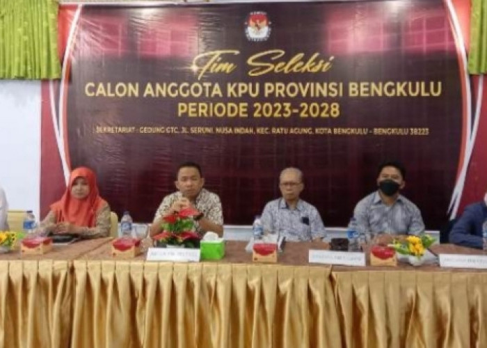 Ini Latar Belakang 5 Komisioner KPU Provinsi Bengkulu Terpilih