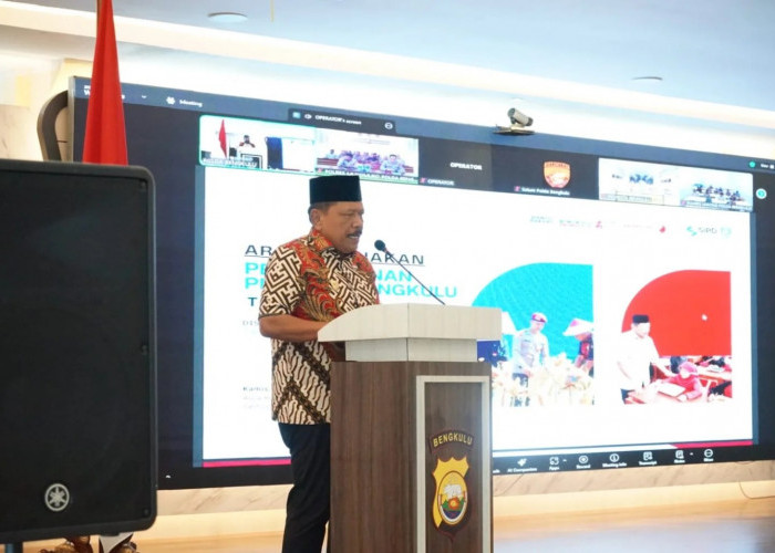 Rapim Polda Bengkulu 2026, Wagub Mian Paparkan 21 Program Unggulan Pemprov