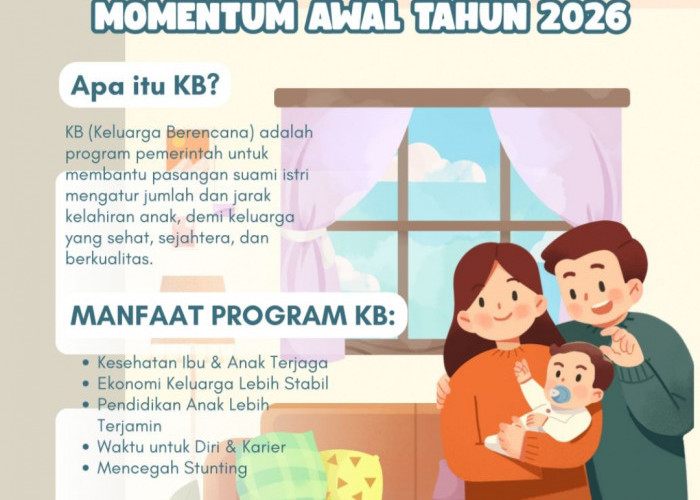 Wujudkan Keluarga Sejahtera, Puskesmas Bintuhan Gelar Layanan KB Serentak Awal Tahun