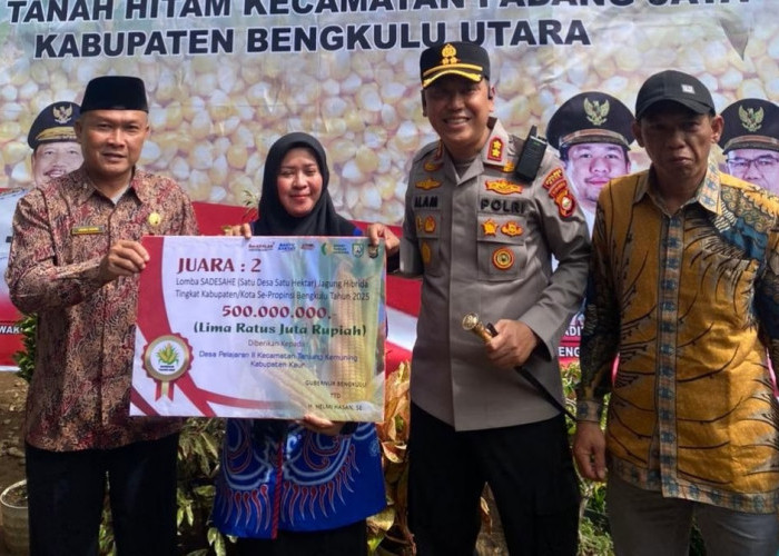 Sukses Bawa Desa Pelajaran II Raih Juara II Lomba Sadesahe, Kanit Binmas Polsek Tanjung Kemuning Ditarik Ke Po