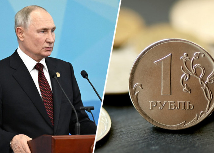 Presiden Rusia Vladimir Putin Umumkan Nilai Tukar Dolar terhadap Rubel Perlu Sedikit Lebih Rendah