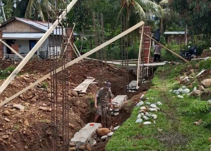 Pembangunan Koperasi Desa Merah Putih di Desa Tanjung Alam Kinal jadi Sorotan, Ada Apa?