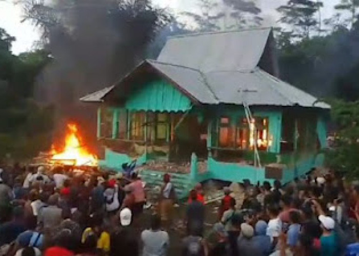 Penyebab Kantor Polisi Hutan TNBBS Lambar Dibakar Massa, Berawal dari Konflik memakan 2 Korban Jiwa