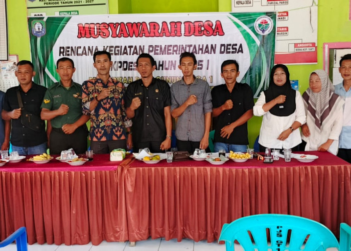 Desa Gunung Tiga 1 Musdes RKPDes 2025, Ahmad Yani: Menentukan Prioritas Pembangunan Bersama Masyarakat 