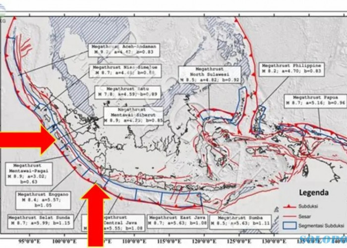 Jika Gempa Megathrust Pulau Jawa dan Pulau Sumatra, Ini yang Bakal Terjadi di Indonesia