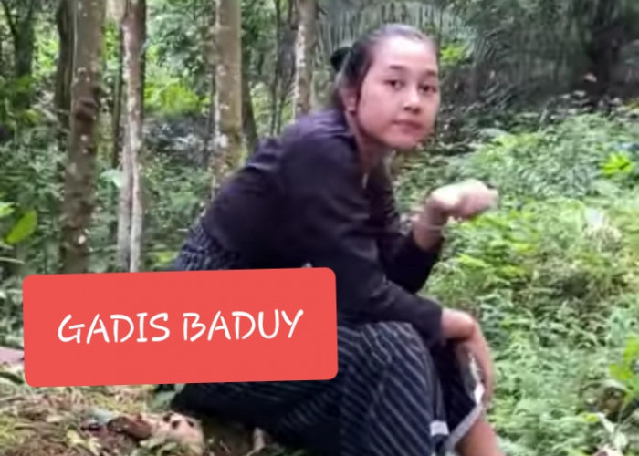 Mengenal Neng Sarti, Eksotisme Gadis Suku Baduy di Banten, Miliki Kecantikan Alami
