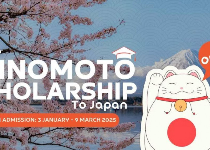 Beasiswa Ajinomoto Kembali Dibuka!