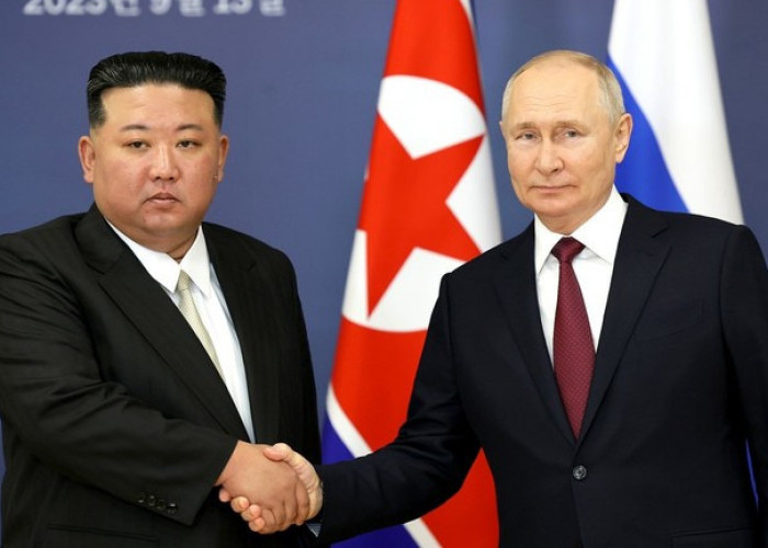 Pernyataan Dukungan Kim Jong Un kepada Presiden Rusia Vladimir Putin Bikin AS Ketar Ketir