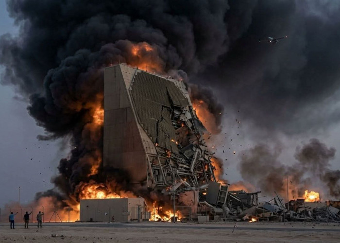 Radar Super Canggih Amerika Serikat di Qatar Hancur, IRGC Beri Pukulan Telak