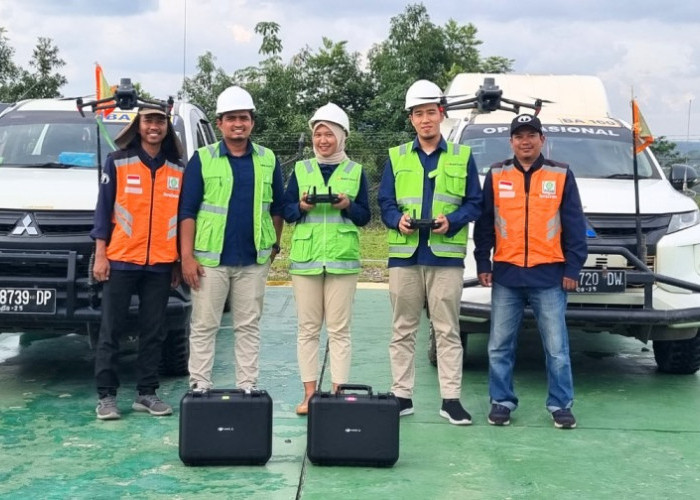 Terra Drone Indonesia Latih PT Bukit Asam Penggunaan Drone dan Pengolahan Data
