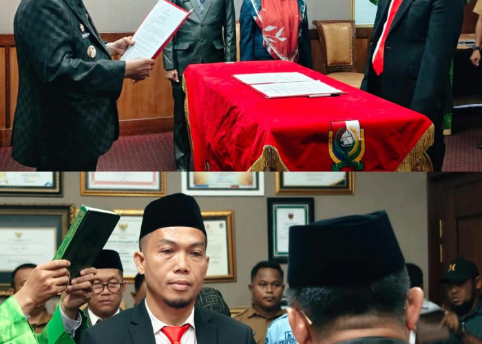 Bupati Majene Lantik Budi Mansur sebagai Direktur Perumda Tirta Mandar, Lima Fokus Jadi Perhatian