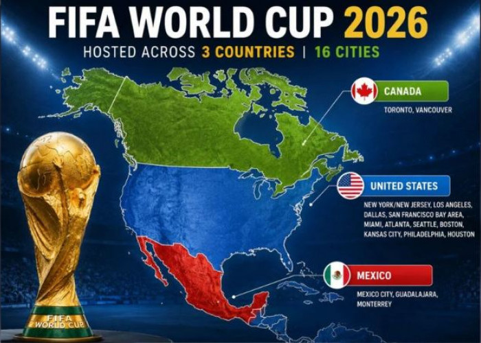 Piala Dunia 2026 Resmi Dimulai Hari Ini, Seremoni Pembukaan Digelar di Tiga Negara