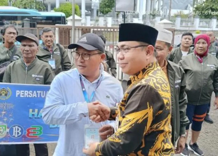 Asisten 1 Wakili Gubernur Bengkulu Lepas Keberangkatan Kontingen PWI Bengkulu ke HPN 2026 Banten