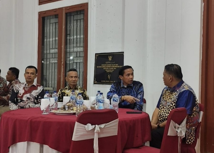 PEMDA KAUR SAMBUT KEDATANGAN IVAN HEBRON SIAHAAN SEBAGAI KAJARI KAUR