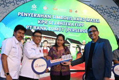 Bank Sumut Wujudkan Impian Punya Rumah Lewat Akad Massal KPR Sejahtera FLPP di PRSU