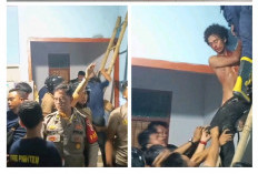 Diduga Rusak Masjid Al Kahfi dan Curi Celengan, OTK Nyaris dihajar Massa