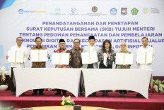 7 Menteri Teken SKB Pemanfaatan AI dan Teknologi Digital di Dunia Pendidikan