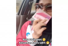 Viral, Ibu Bhayangkari Pamer 'Kartu Sakti' Saat Razia, Tuai Reaksi Beragam Warganet!!!