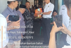 Pemkab Kaur Salurkan Bantuan Darurat kepada Korban Kebakaran
