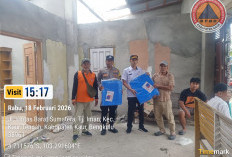 Atap Rumah Warga Diterbangkan Badai, TRC BPBD Diterjunkan