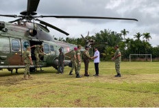 Menhan Sjafrie Sjamsoeddin Tinjau Pembangunan Batalyon 891/TP