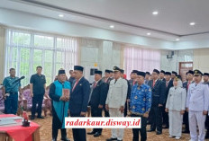 Resmi, Nasrur Rahman Sekda Kaur, Bupati Kaur Lantik 39 Pejabat, Simak Selengkapnya Disini!