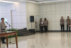 Akhiri Polemik, Kapolda Bengkulu Lantik Kombespol Rahmad Hidayat sebagai Kapolresta Bengkulu