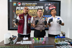 Polda Sumut Bongkar Pabrik Vape Beracun di Rumah, Bahan Baku Etomidate Diduga Dikirim dari Kamboja