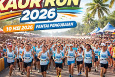 2 Ribu Pelari Meriahkan KAUR RUN 2026, Satukan Olahraga, Pariwisata dan UMKM