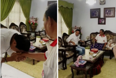 Dari Ajudan ke Bupati, Gusril Pausi Jaga Silaturahmi dengan H. Basyirin Ali di Hari Raya