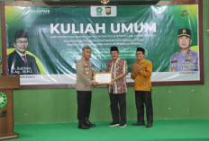 Kapolda Bengkulu Beri Kuliah Umum di STIES NU Bengkulu: Peran Strategis Generasi Muda Menuju Indonesia Emas